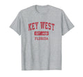 Key West Florida Fl Sports Red T-Shirt - Graphic Print for Adults - T-Shirt, Sweatshirt, Hoodie