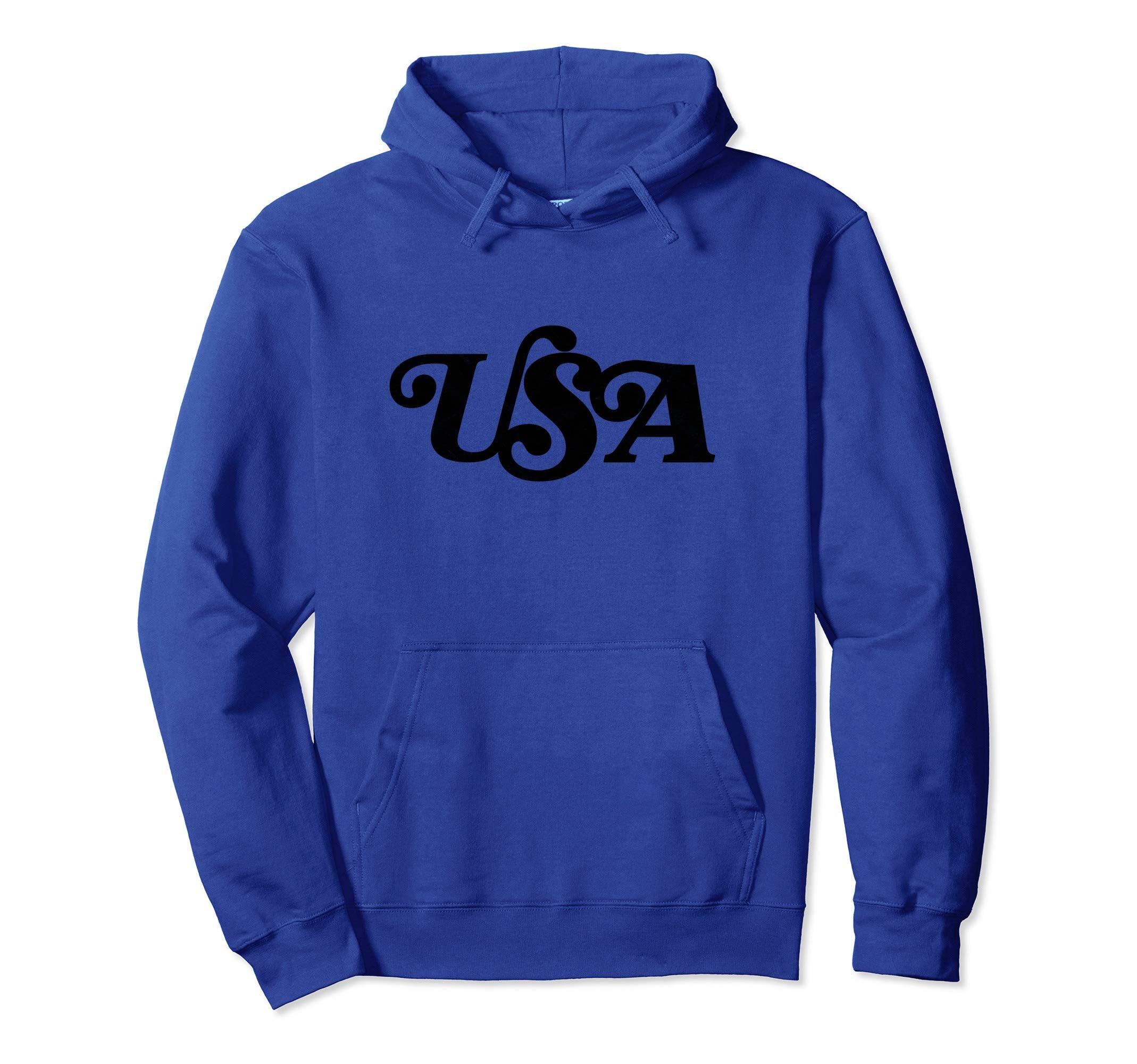 Usa Typography Patriotic 4Th July Hoodie - Trendy Graphic for Adults - T-Shirt, Sweatshirt, Hoodie