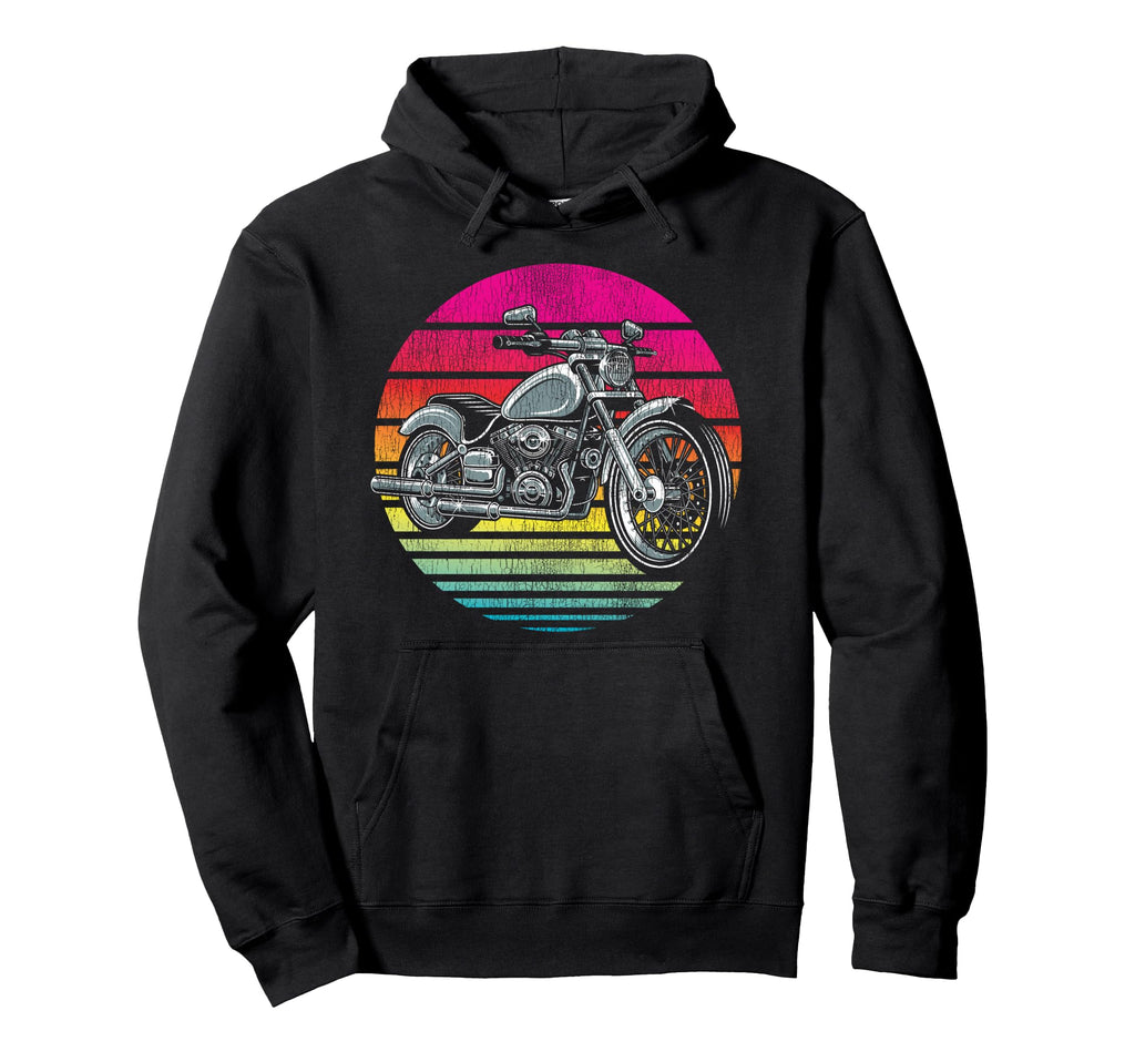 Motorcycle Biker Hoodie - Casual Everyday Wear for Adults - T-Shirt, Sweatshirt, Hoodie
