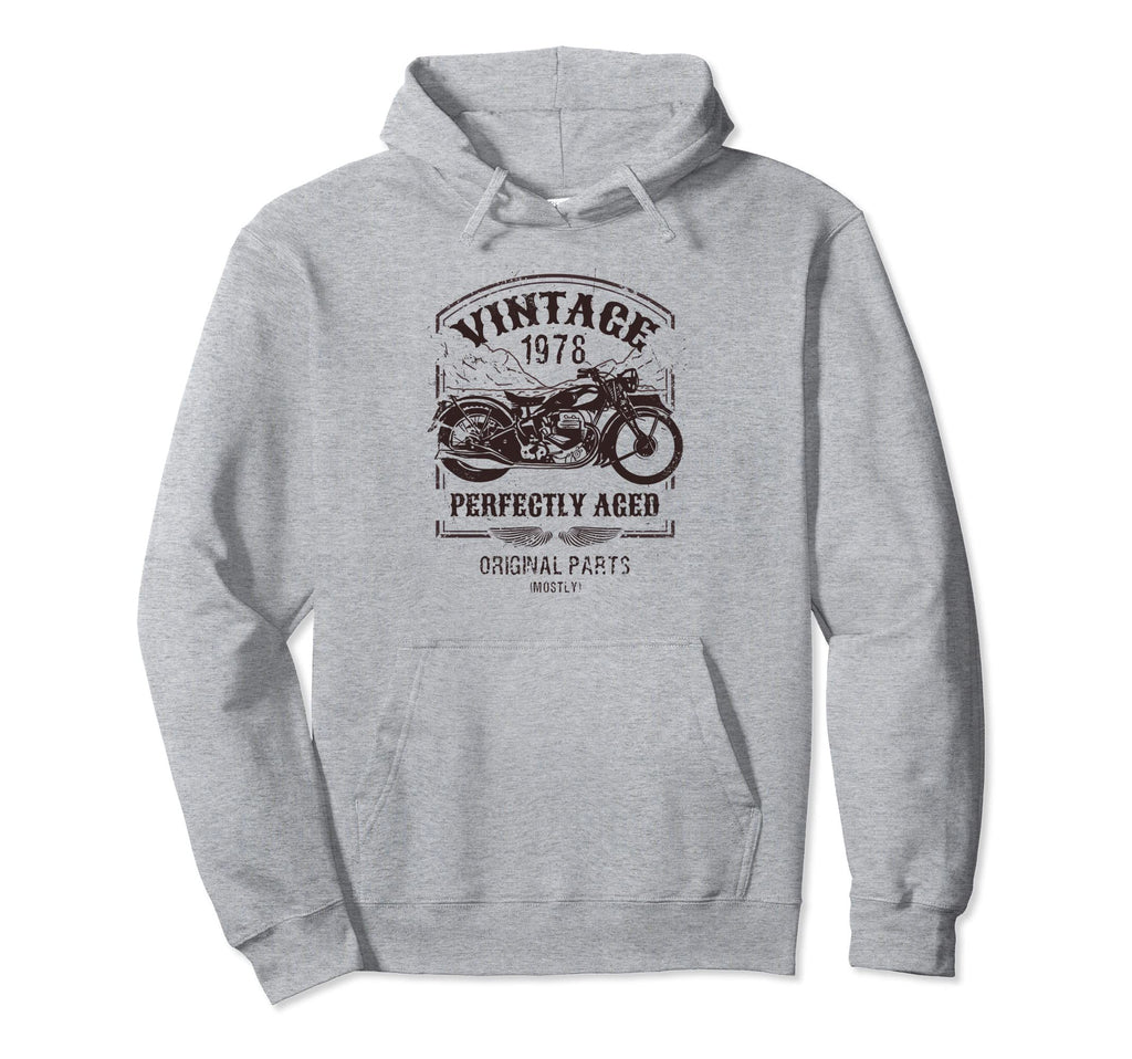 Born 1978 Motorcycle Motorbike Riders Hoodie - Streetwear Style Men Women - T-Shirt, Sweatshirt, Hoodie