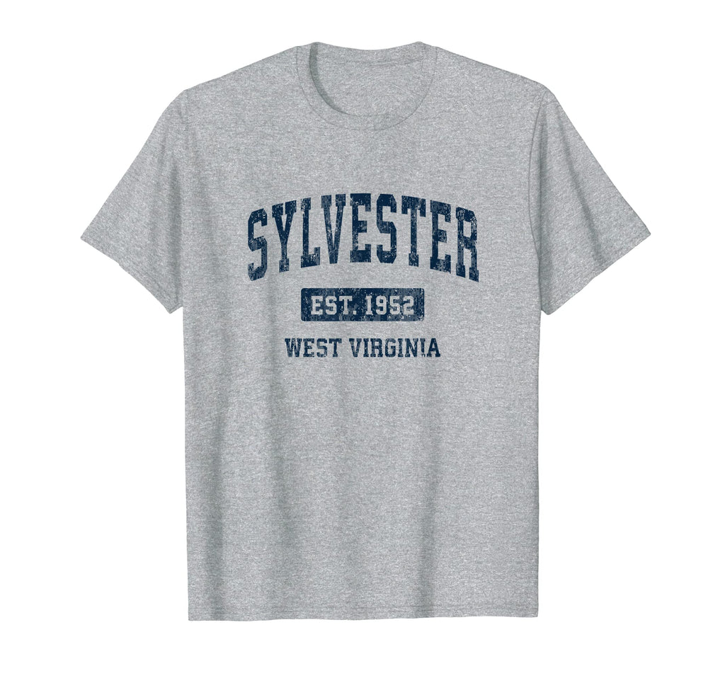 Sylvester West Virginia Wv Athletic Sports T-Shirt - Novelty Apparel Unisex - T-Shirt, Sweatshirt, Hoodie