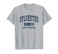 Sylvester West Virginia Wv Athletic Sports T-Shirt - Novelty Apparel Unisex - T-Shirt, Sweatshirt, Hoodie