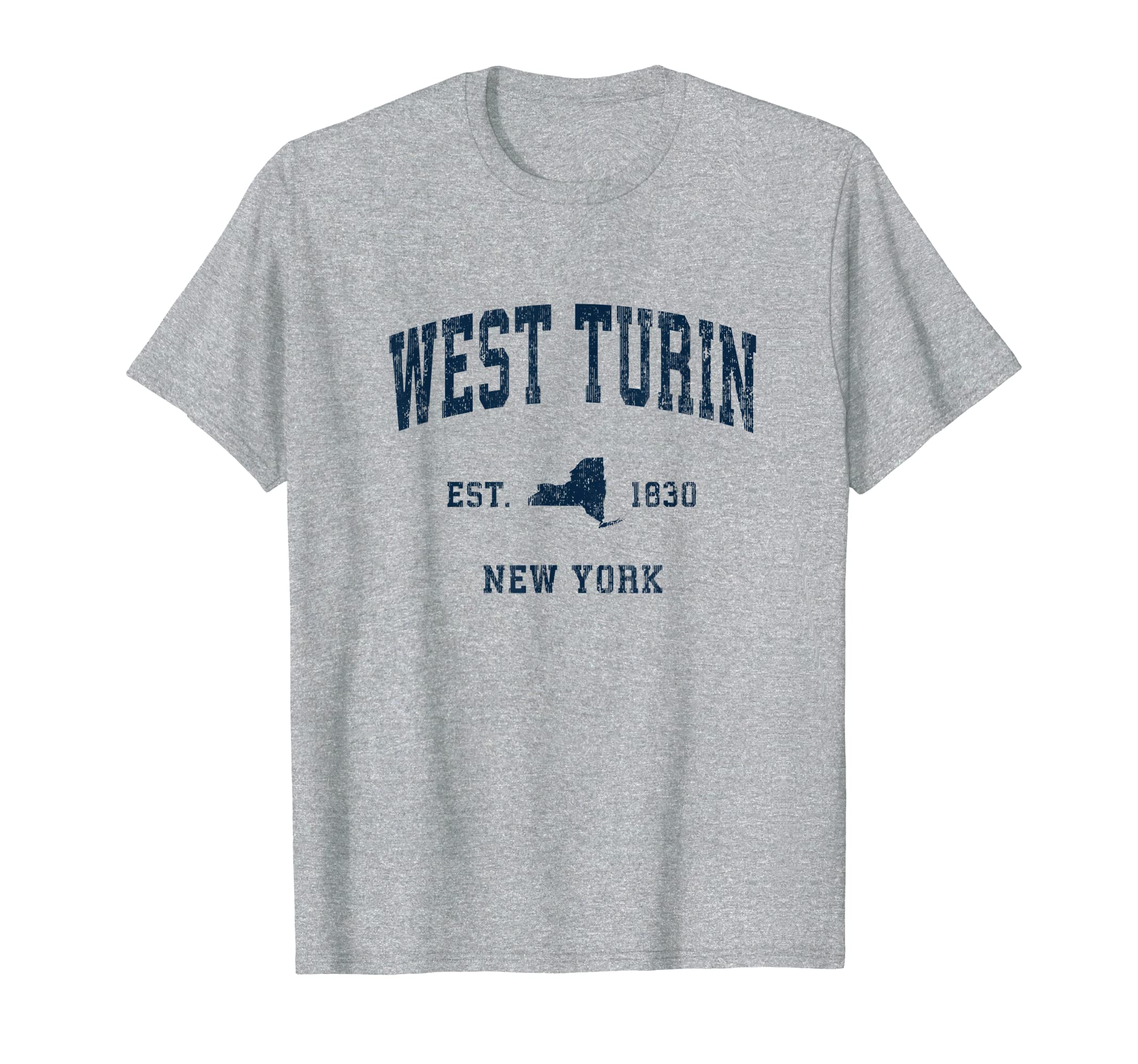 West Turin New York Ny Athletic T-Shirt - Casual Everyday Wear for Adults - T-Shirt, Sweatshirt, Hoodie