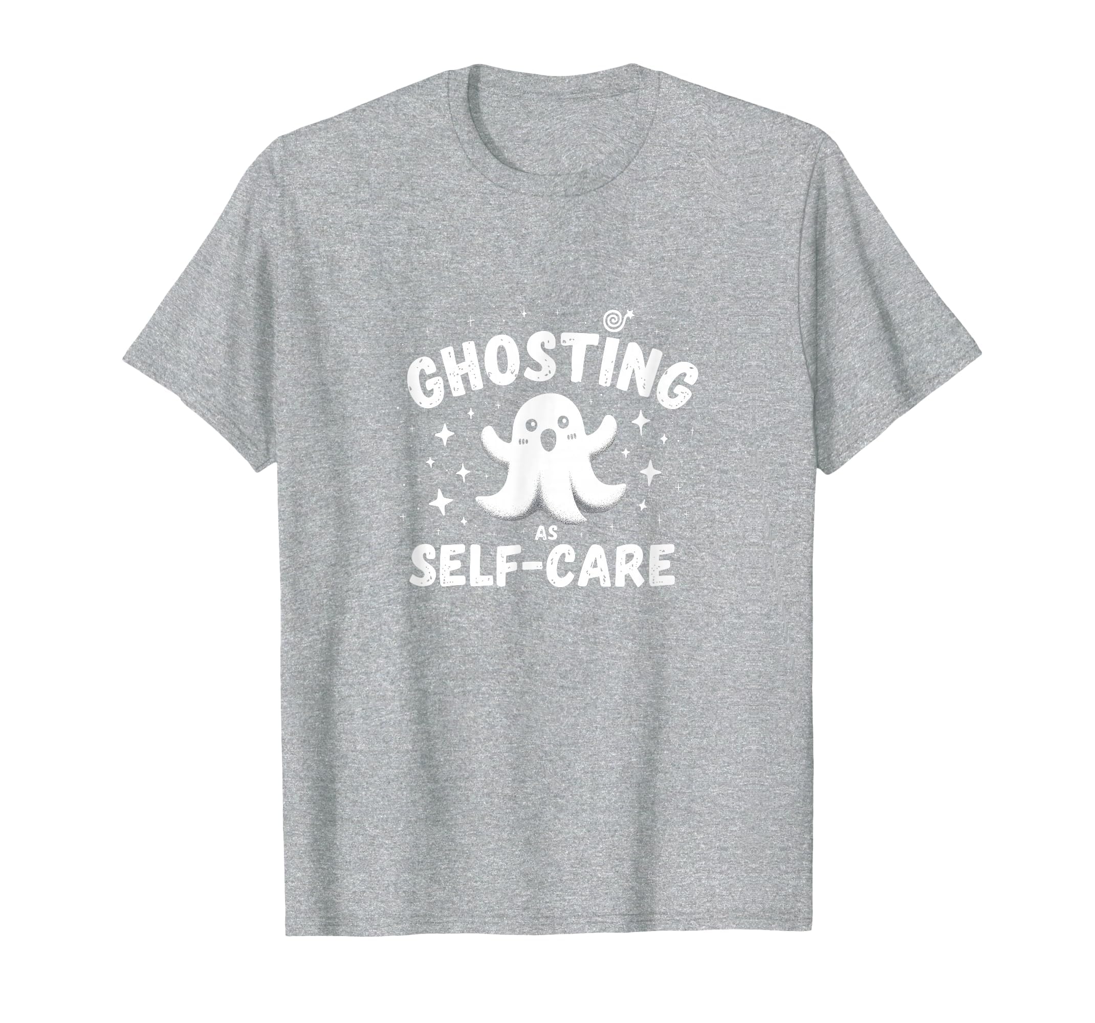 Halloween Modern Life Ghosting As T-Shirt - Casual Everyday Wear Men Women - T-Shirt, Sweatshirt, Hoodie