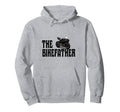 Biker Biker Dad Bikefather Funny Hoodie - Trendy Graphic for Adults - T-Shirt, Sweatshirt, Hoodie