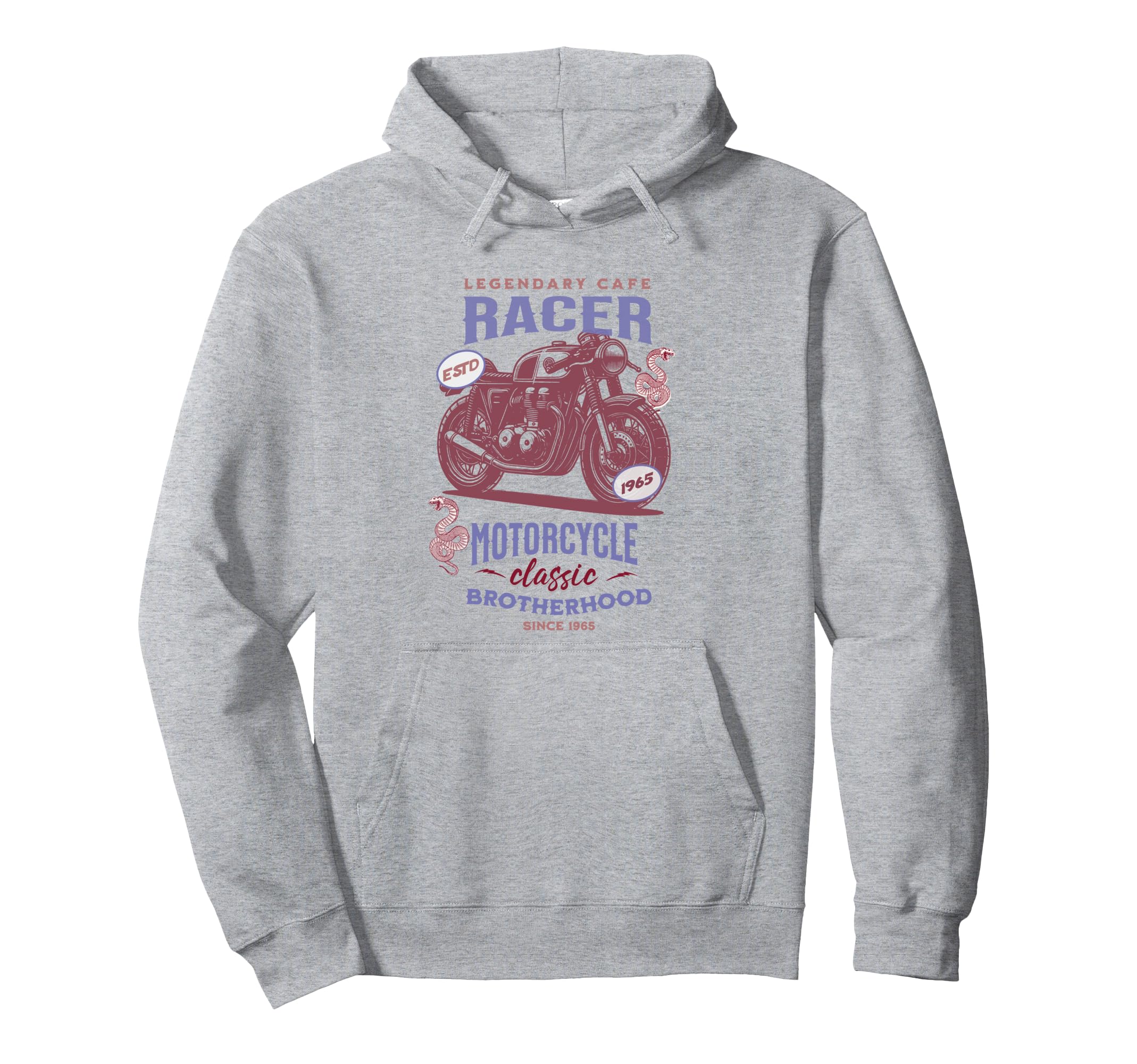 Legendary Cafe Racer Hoodie - Unique Graphic for Adults - T-Shirt, Sweatshirt, Hoodie