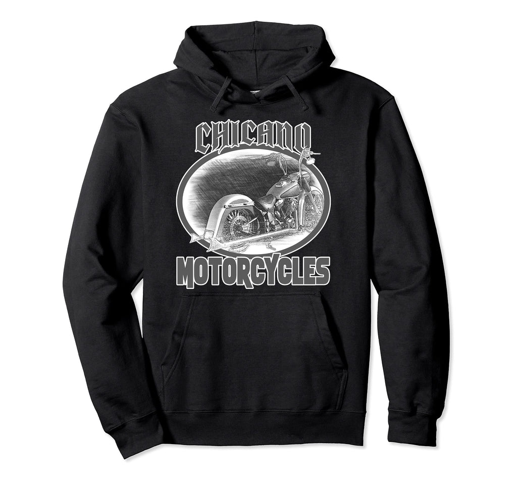 Chicano Cholo Latino Biker Mens Hoodie - Casual Everyday Wear Men Women - T-Shirt, Sweatshirt, Hoodie