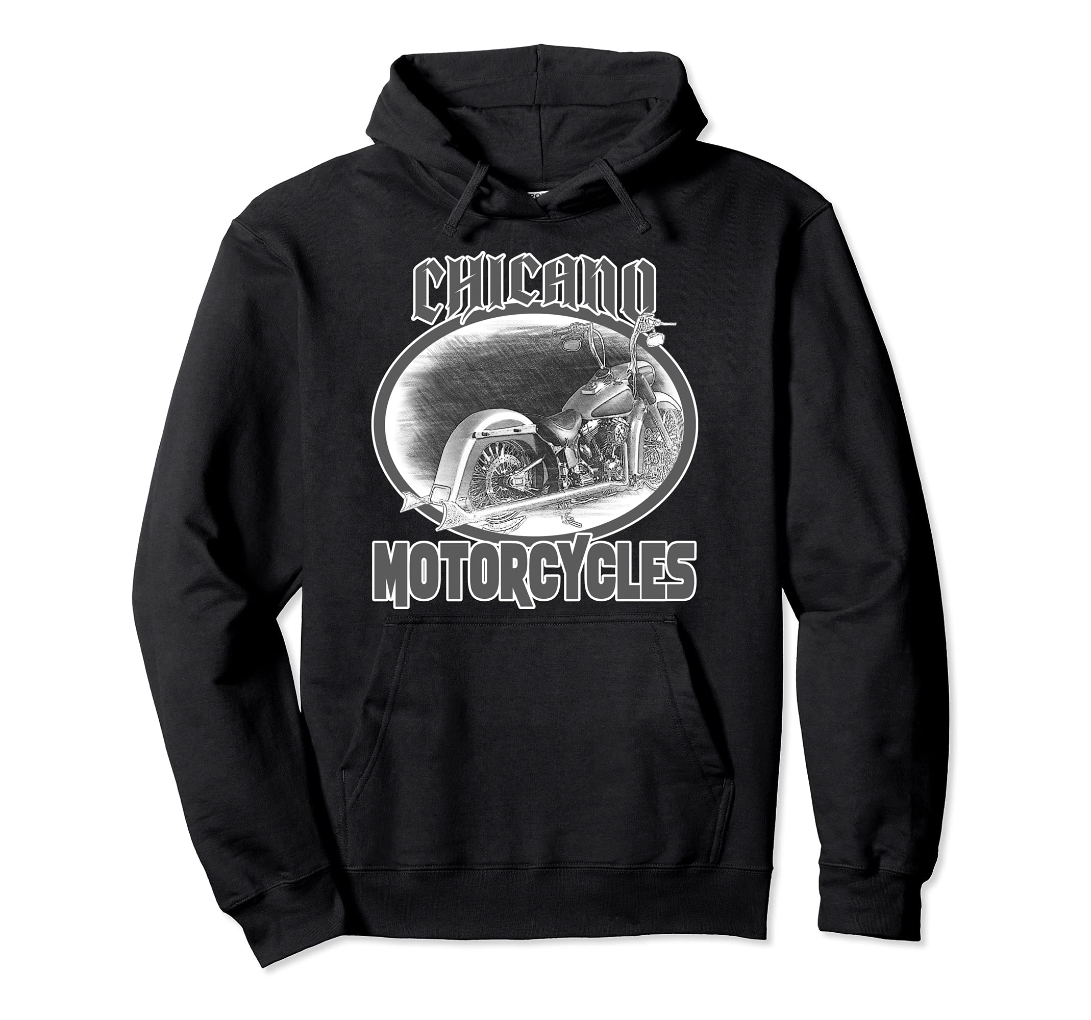 Chicano Cholo Latino Biker Mens Hoodie - Casual Everyday Wear Men Women - T-Shirt, Sweatshirt, Hoodie