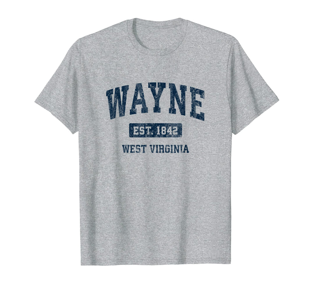 Wayne West Virginia Wv Athletic T-Shirt - Casual Everyday Wear for Adults - T-Shirt, Sweatshirt, Hoodie