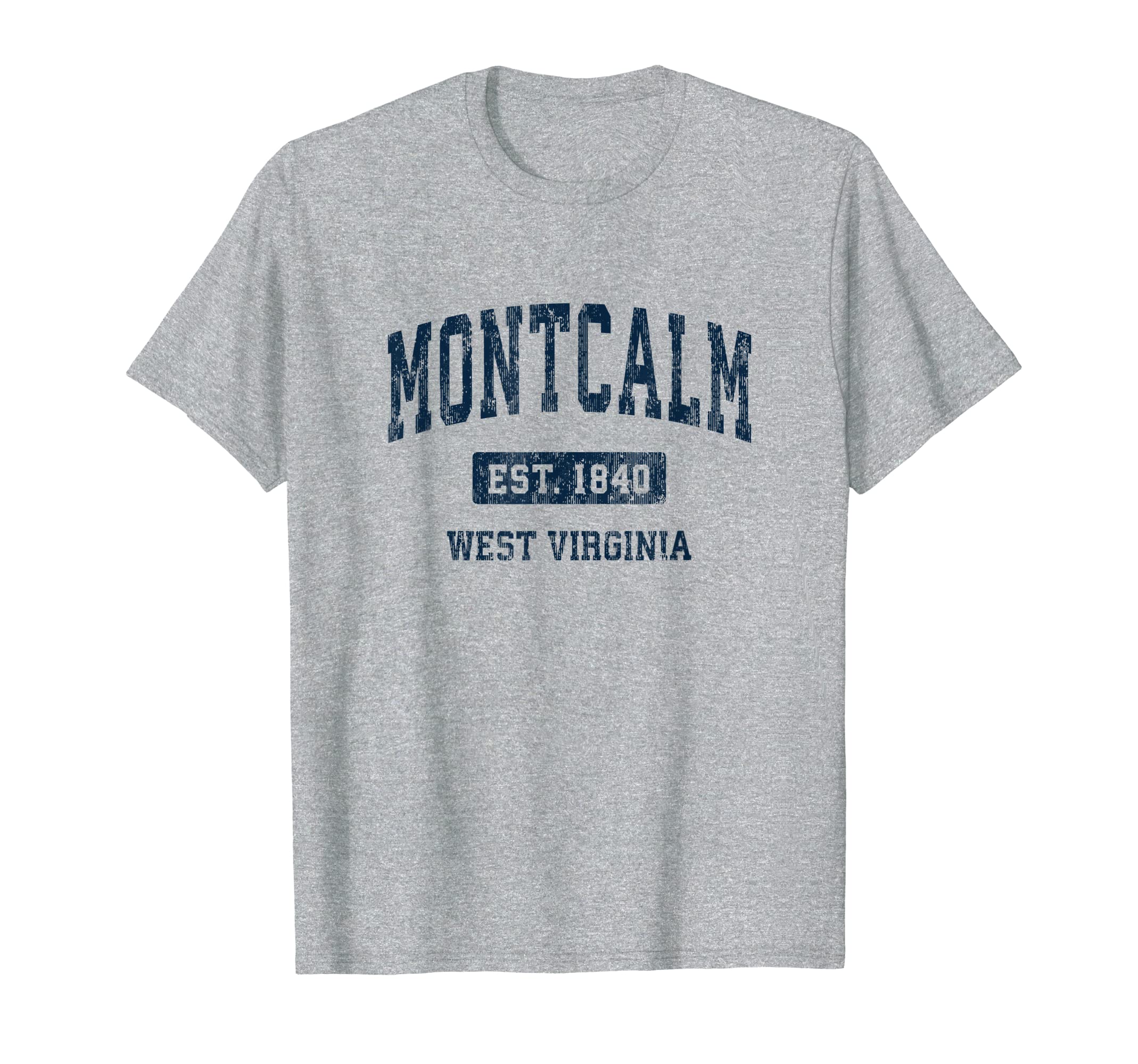 Montcalm West Virginia Wv Athletic T-Shirt - Graphic Print for Adults - T-Shirt, Sweatshirt, Hoodie