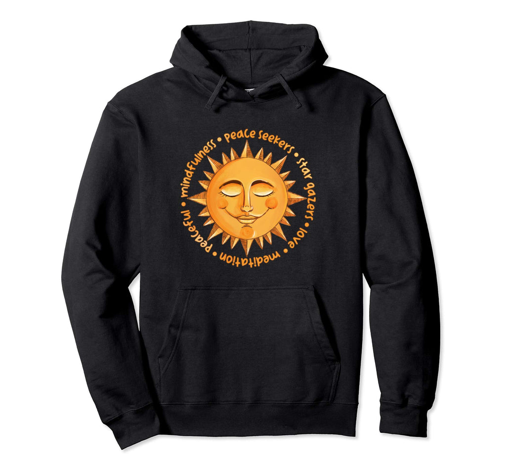 Womens Peace Seekers Star Gazers Hoodie - Unique Graphic for Adults - T-Shirt, Sweatshirt, Hoodie