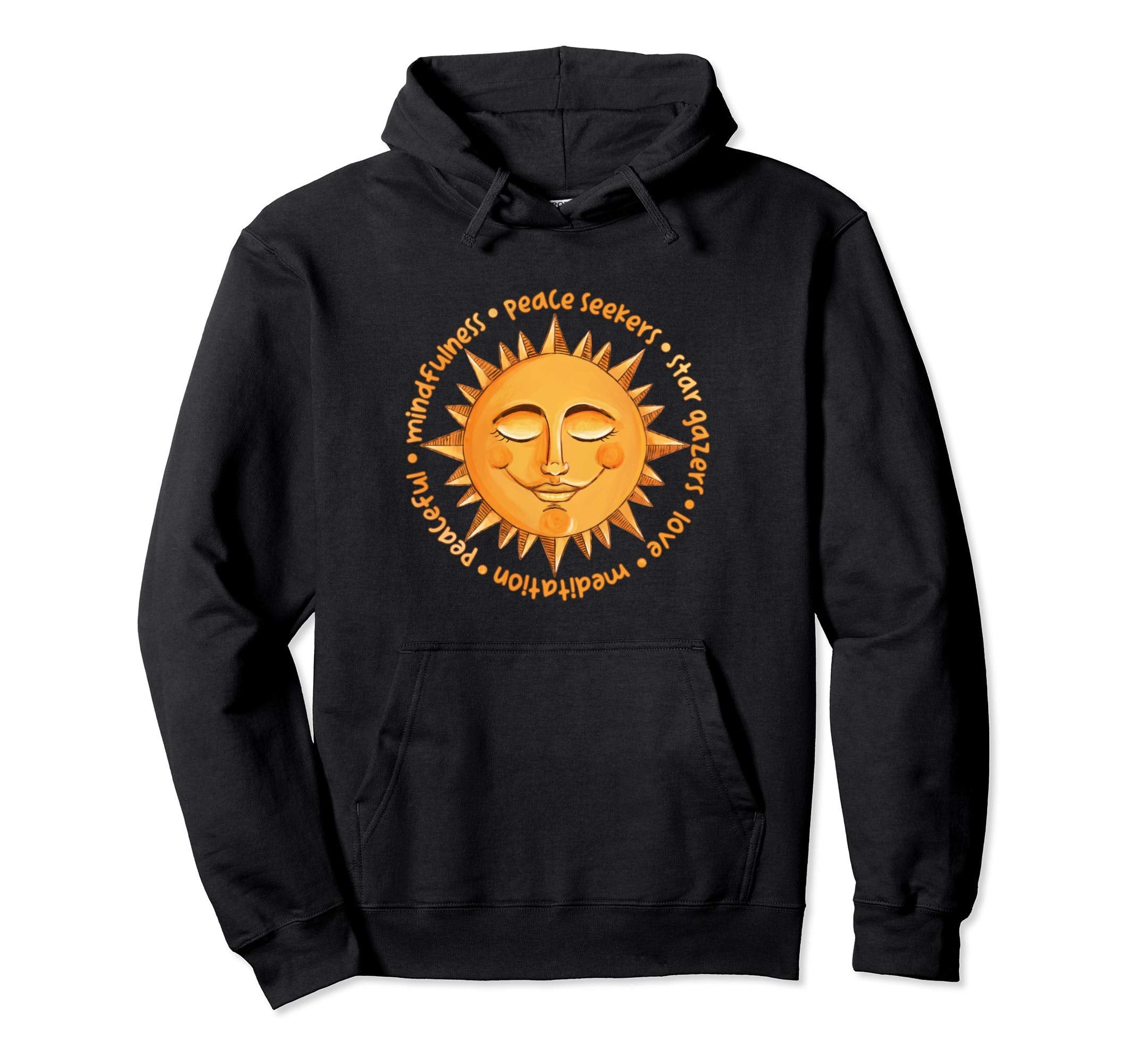 Womens Peace Seekers Star Gazers Hoodie - Unique Graphic for Adults - T-Shirt, Sweatshirt, Hoodie