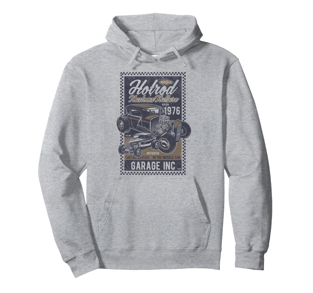 Hot Rod Kustoms Kulture Mens Car Hoodie - Aesthetic Graphic Unisex - T-Shirt, Sweatshirt, Hoodie