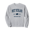West Richland Washington Wa Sweatshirt - Casual Everyday Wear Unisex - T-Shirt, Sweatshirt, Hoodie