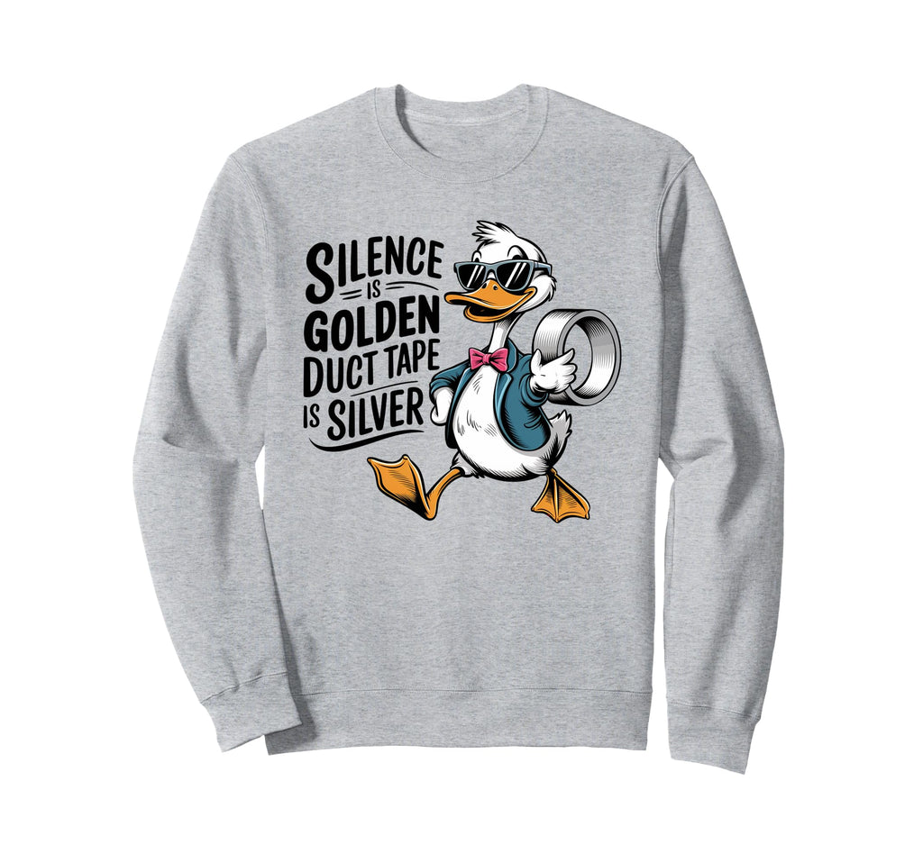 Sarcastic Duck Funny Introvert Duct Sweatshirt - Unique Graphic Men Women - T-Shirt, Sweatshirt, Hoodie