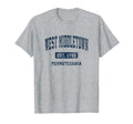 West Middletown Pennsylvania Pa Athletic T-Shirt - Streetwear Style Unisex - T-Shirt, Sweatshirt, Hoodie
