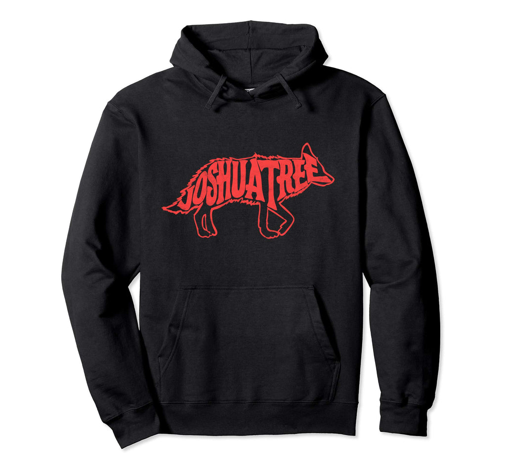 Joshua Tree National Park Typography Hoodie - Novelty Apparel for Adults - T-Shirt, Sweatshirt, Hoodie