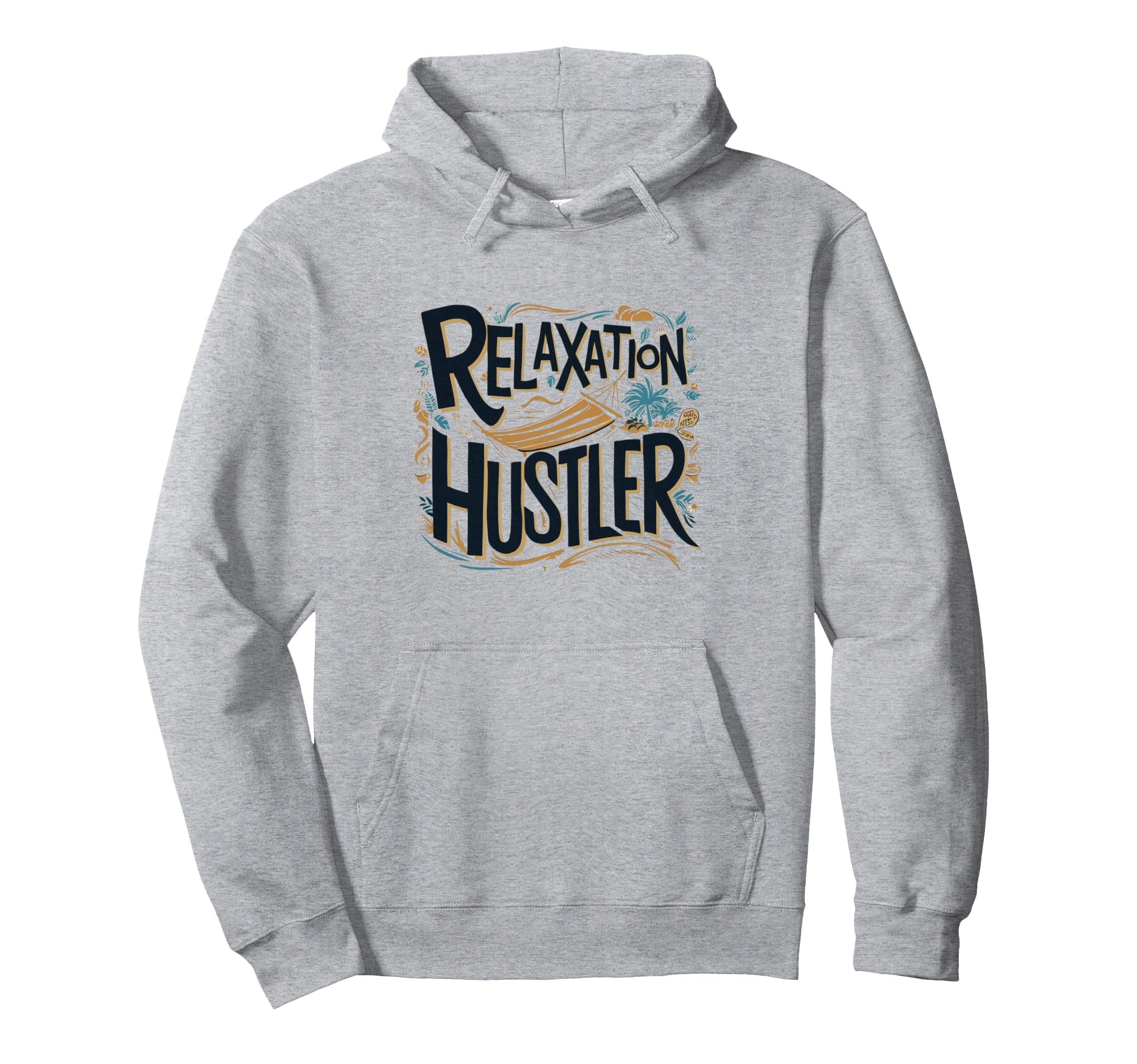 Relaxation Hustler Self Care Specialist Hoodie - Trendy Graphic Men Women - T-Shirt, Sweatshirt, Hoodie