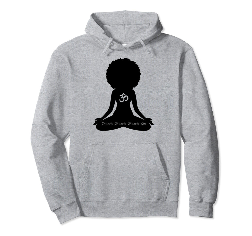 Shanti Shanti Shanti Om African American Hoodie - Trendy Graphic Unisex - T-Shirt, Sweatshirt, Hoodie