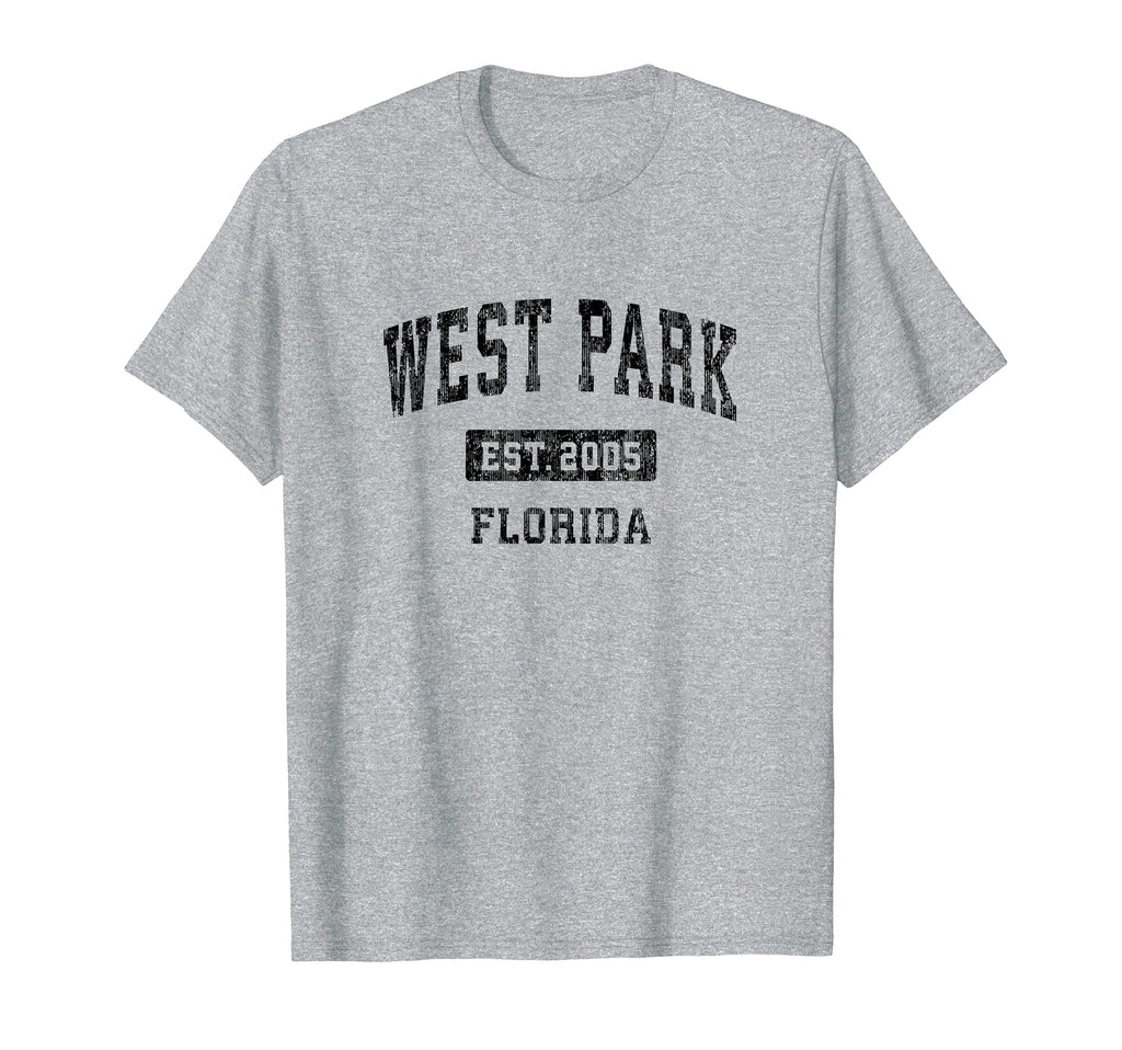 West Park Florida Fl Sports Black T-Shirt - Minimalist Print Unisex - T-Shirt, Sweatshirt, Hoodie