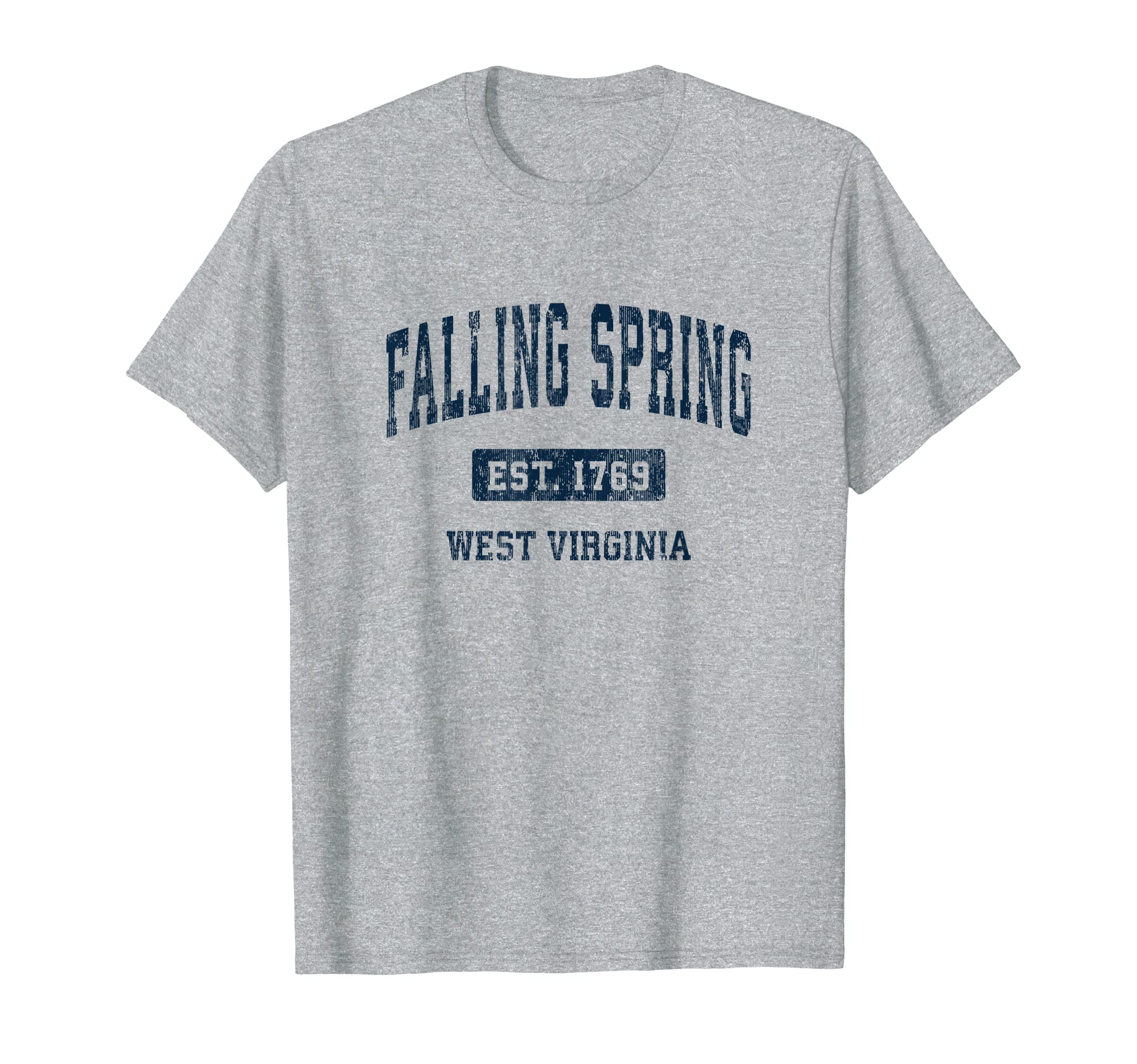 Falling Spring West Virginia Wv Athletic T-Shirt - Graphic Print Unisex - T-Shirt, Sweatshirt, Hoodie