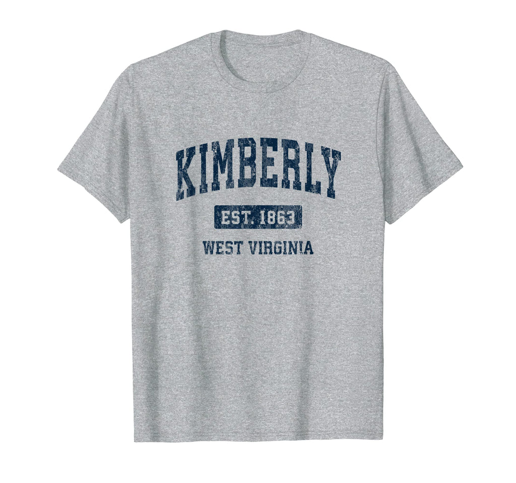Kimberly West Virginia Wv Athletic T-Shirt - Novelty Apparel Men Women - T-Shirt, Sweatshirt, Hoodie