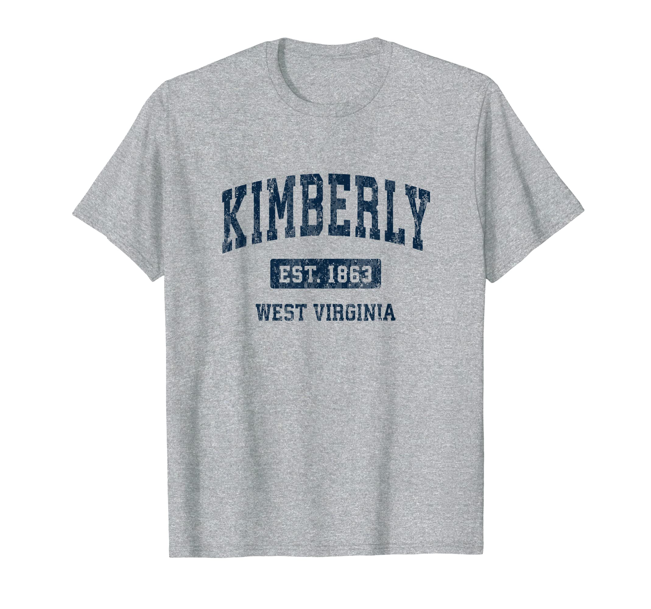 Kimberly West Virginia Wv Athletic T-Shirt - Novelty Apparel Men Women - T-Shirt, Sweatshirt, Hoodie