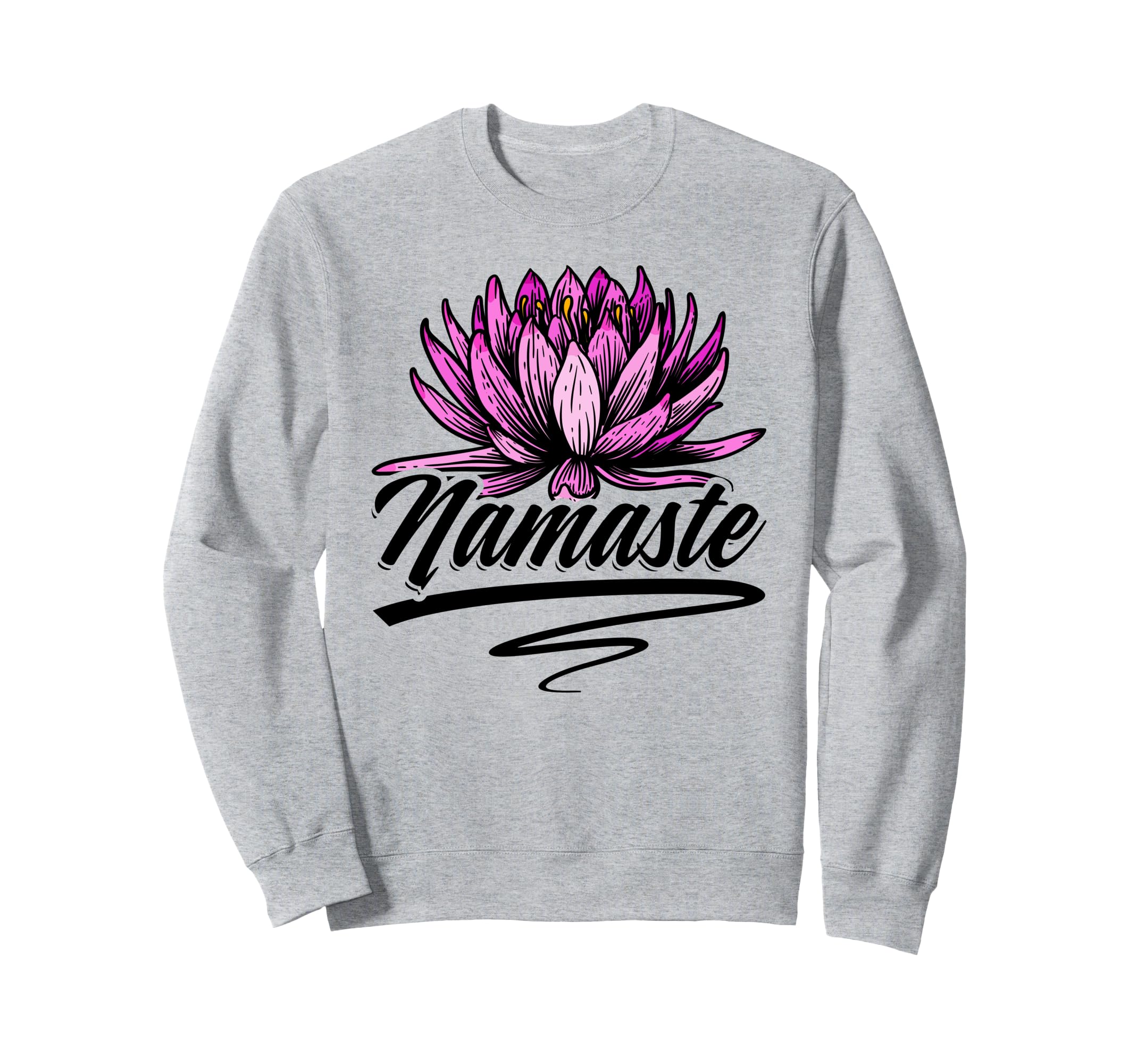 Buddhist Namaste Mindfulness Yoga Sweatshirt - Graphic Print for Adults - T-Shirt, Sweatshirt, Hoodie