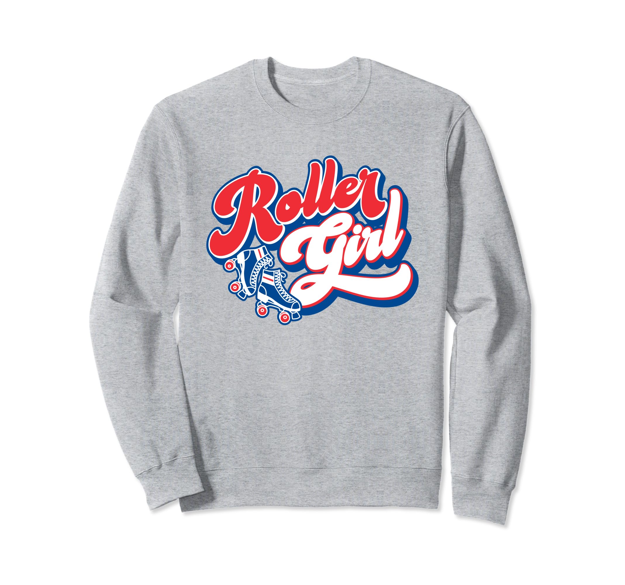 Roller 70S 80S Roller Skater Red Sweatshirt - Custom Art Print Men Women - T-Shirt, Sweatshirt, Hoodie