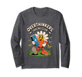 Overthinkers Social Club Fun T-Shirt - Custom Art Print Unisex - T-Shirt, Sweatshirt, Hoodie