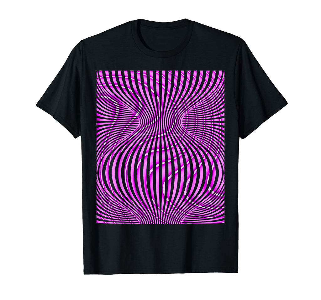 Vaporwave Vortex Synthwave 80S Streetwear T-Shirt - Custom Art Print Unisex - T-Shirt, Sweatshirt, Hoodie