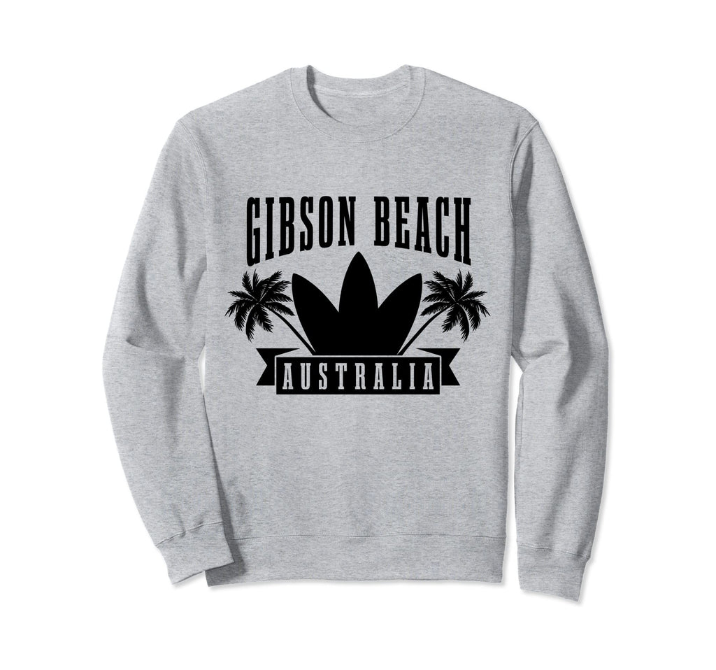 Gibson Beach Australia Surf Sweatshirt - Minimalist Print for Adults - T-Shirt, Sweatshirt, Hoodie