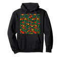 Boho Floral Botanical Pattern Hoodie - Fun Novelty Design for Adults - T-Shirt, Sweatshirt, Hoodie