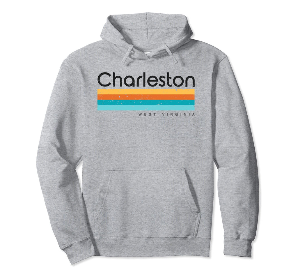 Charleston Wv West Virginia Usa Hoodie - Fun Novelty Design for Adults - T-Shirt, Sweatshirt, Hoodie