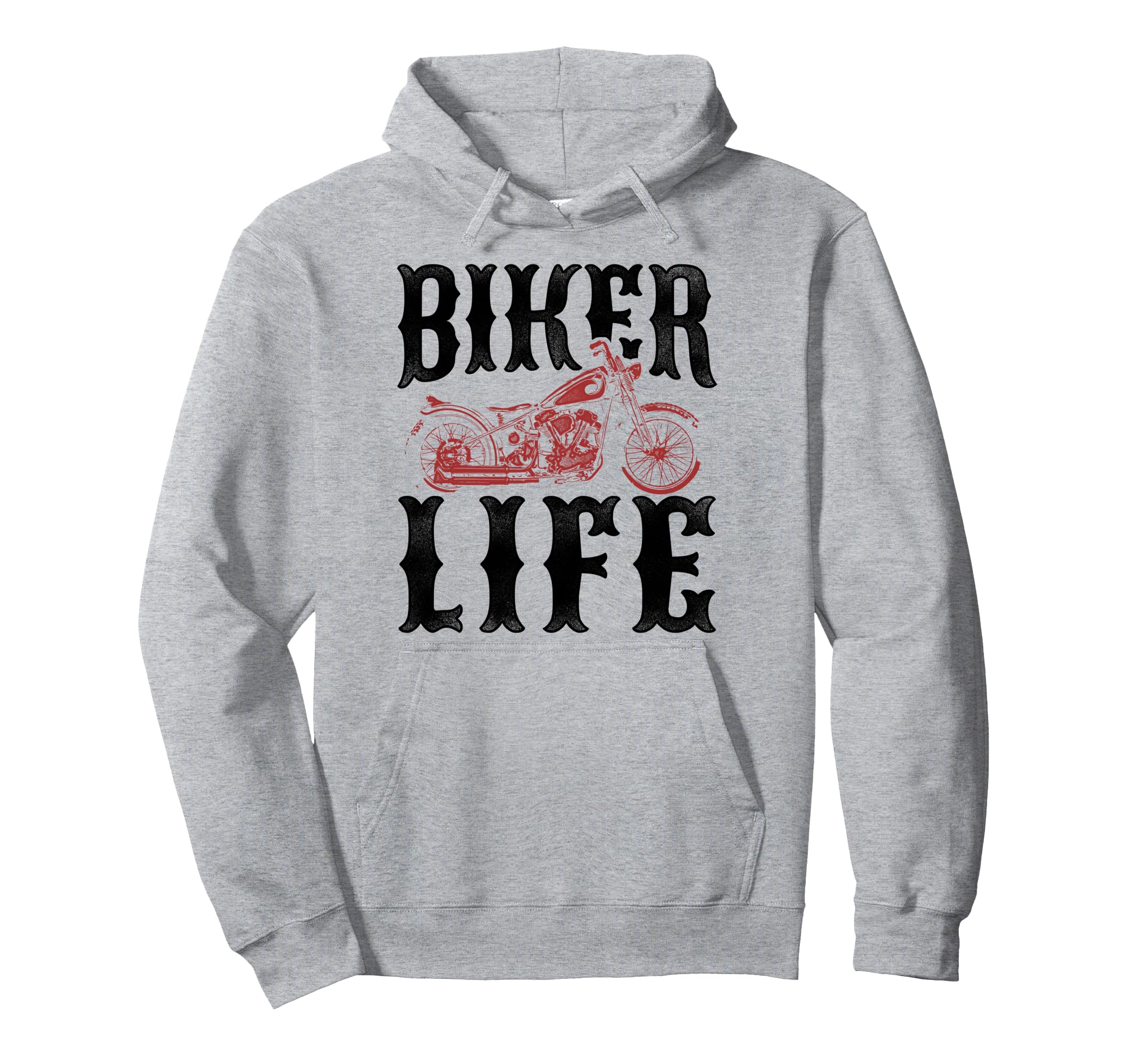 Motorcycle Biker Biker Life Hoodie - Custom Art Print Men Women - T-Shirt, Sweatshirt, Hoodie