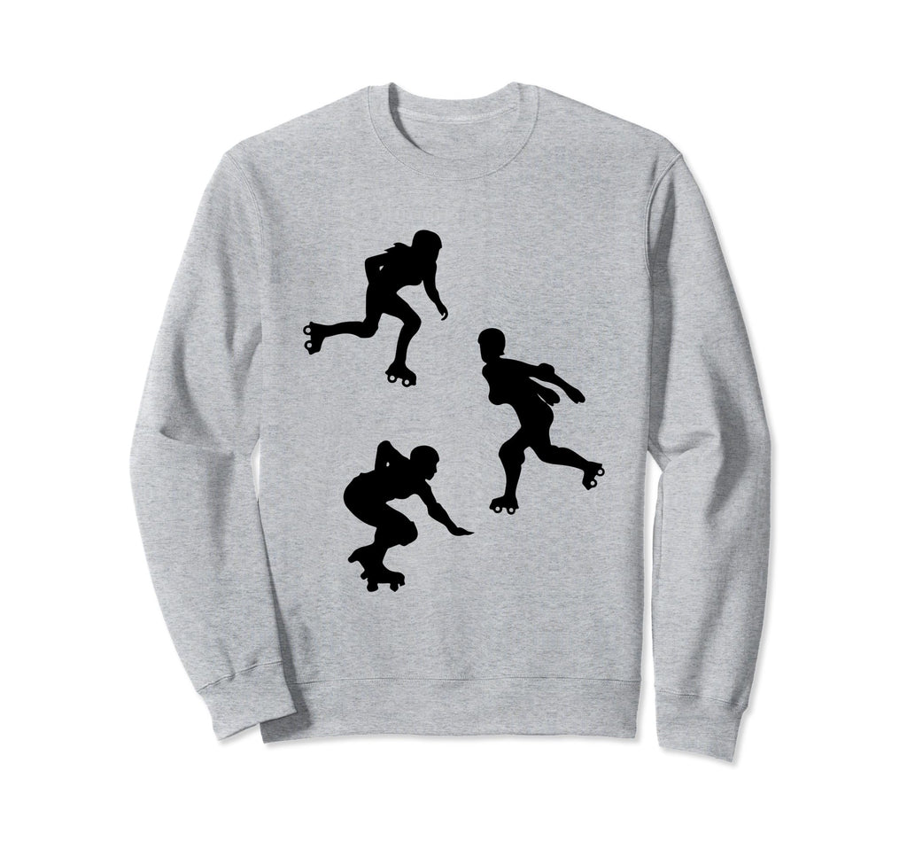 Roller Skater Silhouettes Roller Sweatshirt - Streetwear Style Unisex - T-Shirt, Sweatshirt, Hoodie