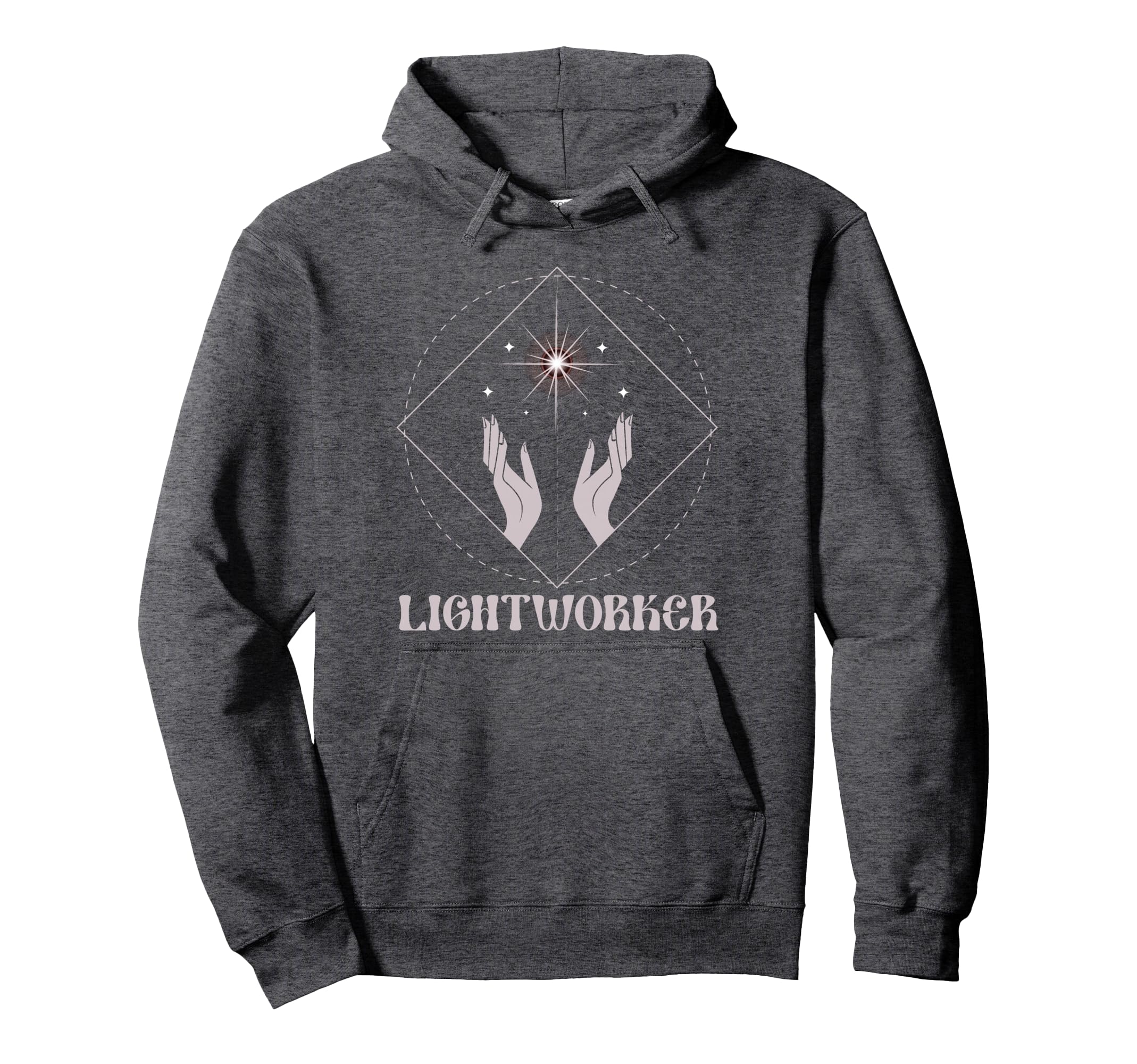 Energy Chakra Holistic Healing Hands Hoodie - Graphic Print for Adults - T-Shirt, Sweatshirt, Hoodie