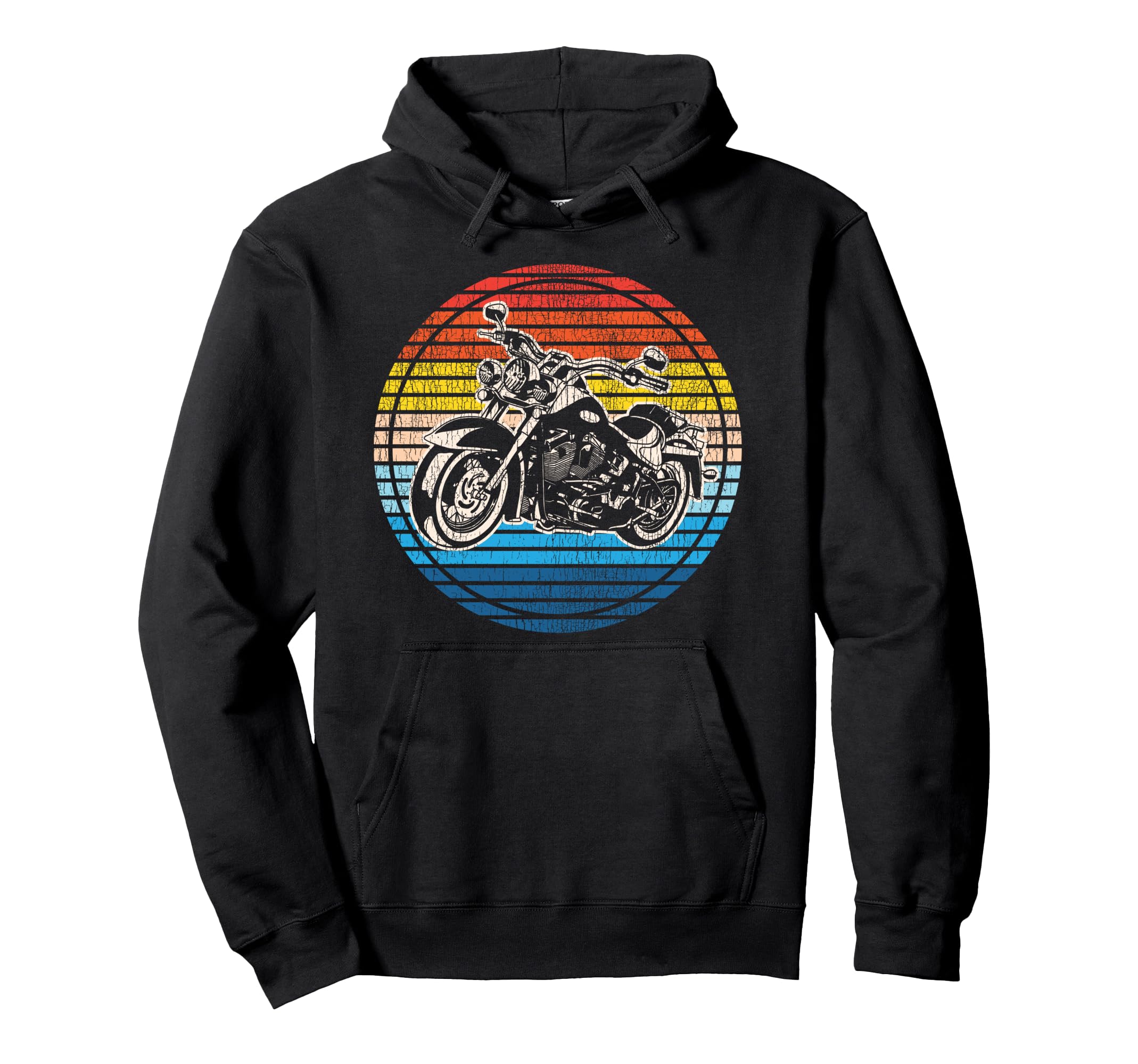 Motorcycle Biker Hoodie - Casual Everyday Wear Men Women - T-Shirt, Sweatshirt, Hoodie