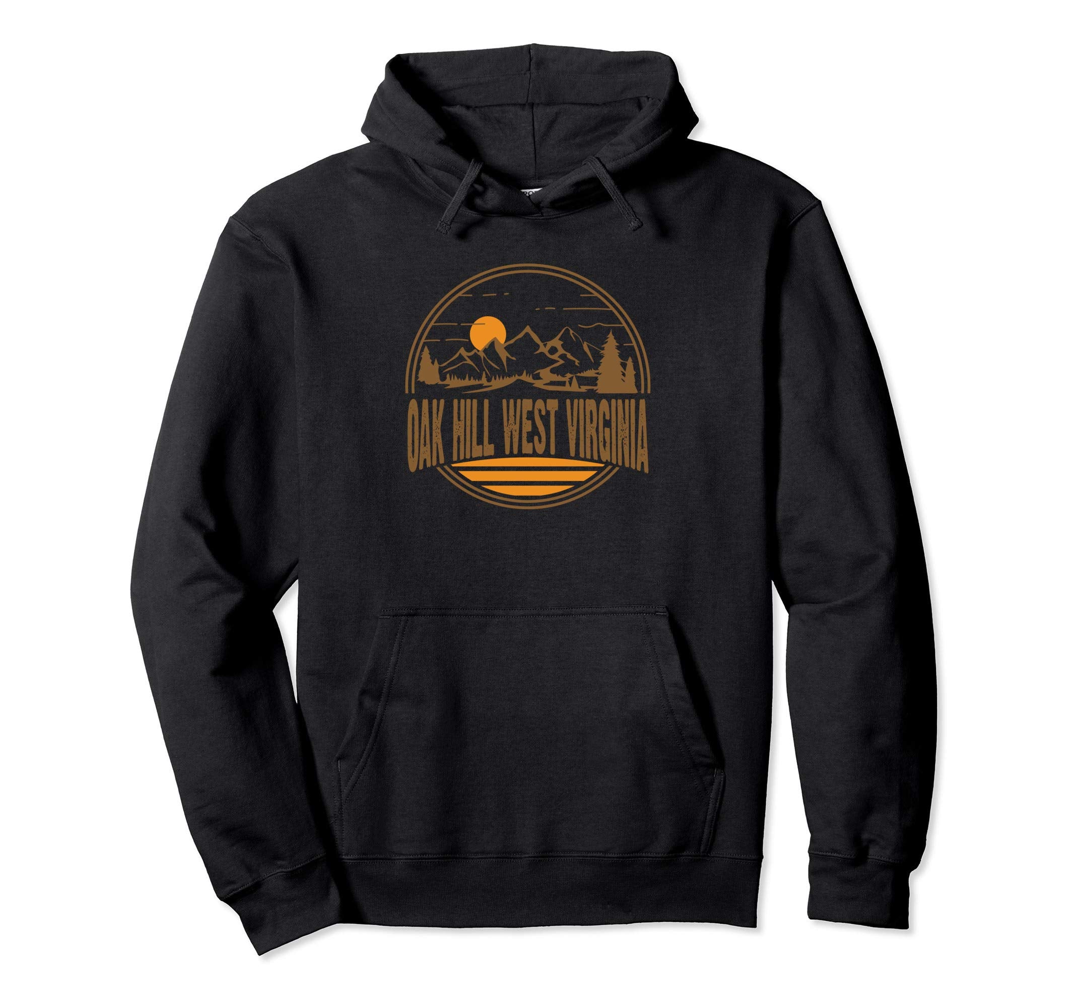 Oak Hill West Virginia Mountain Hiking Hoodie - Unique Graphic Unisex - T-Shirt, Sweatshirt, Hoodie