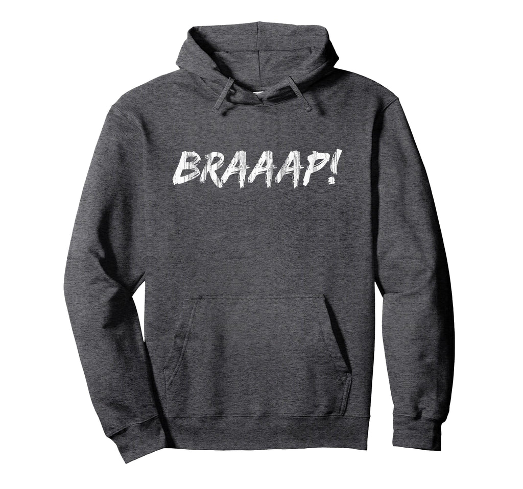 Braap American Flag Motocross Braaap Hoodie - Fun Novelty Design Unisex - T-Shirt, Sweatshirt, Hoodie