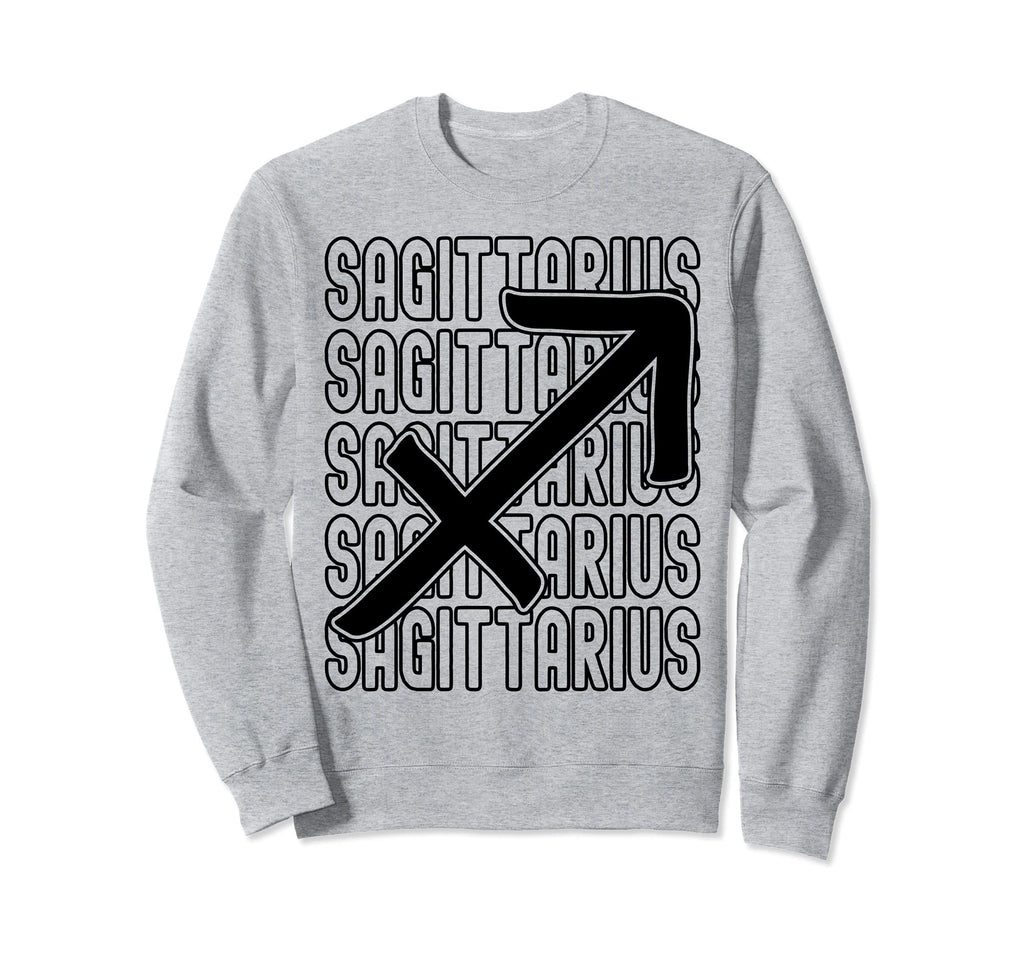 Sagittarius Zodiac Sign Sweatshirt - Streetwear Style for Adults - T-Shirt, Sweatshirt, Hoodie