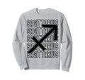 Sagittarius Zodiac Sign Sweatshirt - Streetwear Style for Adults - T-Shirt, Sweatshirt, Hoodie
