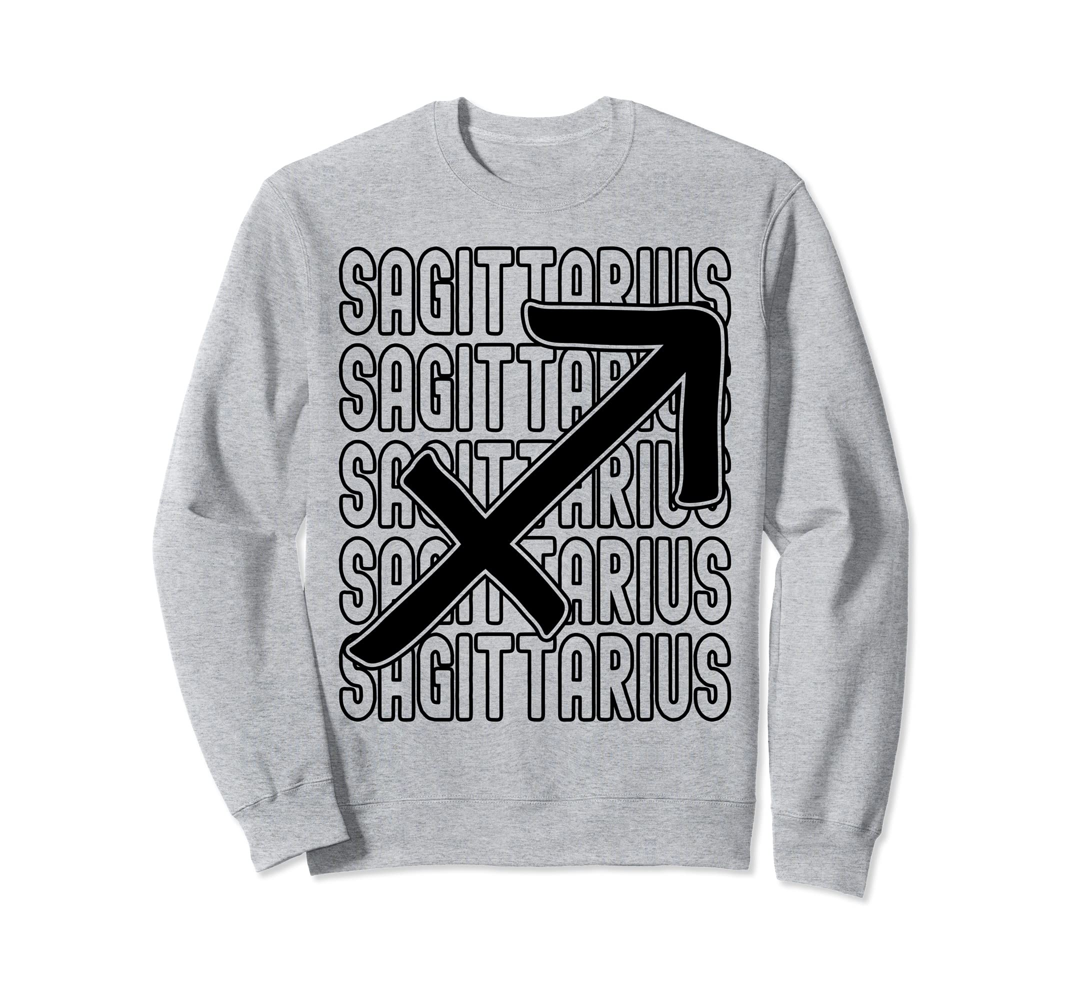 Sagittarius Zodiac Sign Sweatshirt - Streetwear Style for Adults - T-Shirt, Sweatshirt, Hoodie
