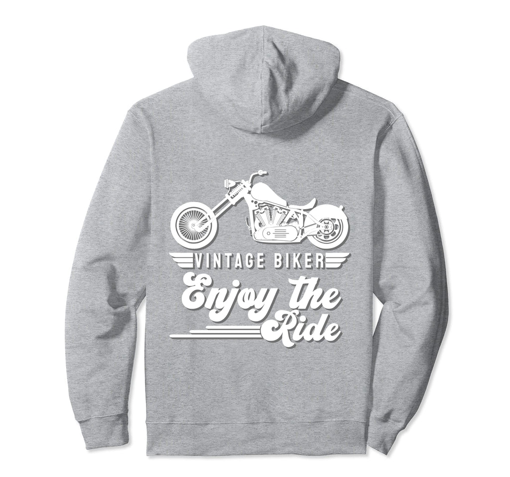 Biker Custom Chop Motorcycle Rider Hoodie - Casual Everyday Wear Unisex - T-Shirt, Sweatshirt, Hoodie