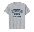 West Wyomissing Pennsylvania Pa Athletic T-Shirt - Graphic Print Men Women - T-Shirt, Sweatshirt, Hoodie