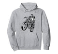 Marvel Punisher Riding Motorcycle Hoodie - Aesthetic Graphic Men Women - T-Shirt, Sweatshirt, Hoodie