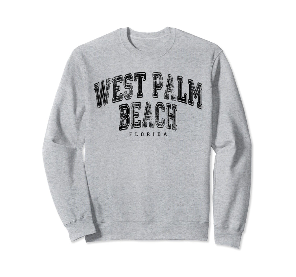 West Palm Beach Florida Us City Sweatshirt - Fun Novelty Design Unisex - T-Shirt, Sweatshirt, Hoodie