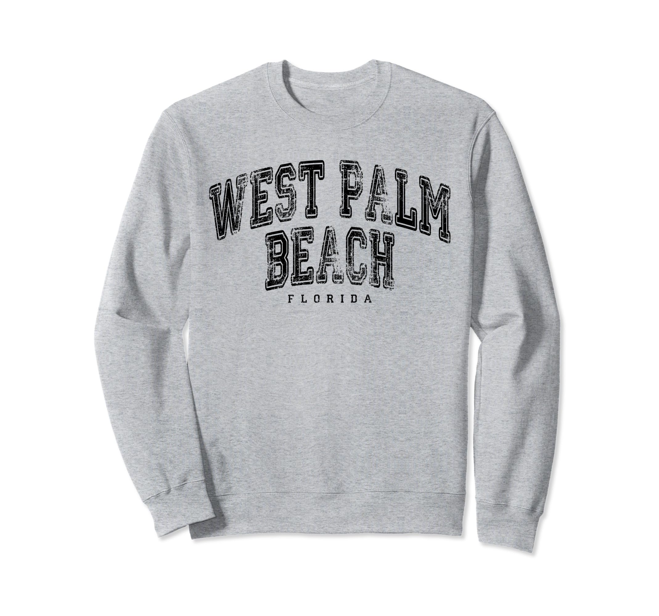 West Palm Beach Florida Us City Sweatshirt - Fun Novelty Design Unisex - T-Shirt, Sweatshirt, Hoodie