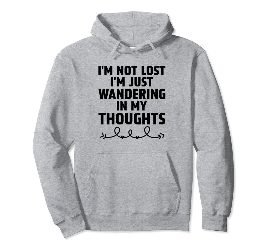 Overthinking Overthinker Funny Sarcasm Hoodie - Graphic Print for Adults - T-Shirt, Sweatshirt, Hoodie