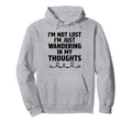 Overthinking Overthinker Funny Sarcasm Hoodie - Graphic Print for Adults - T-Shirt, Sweatshirt, Hoodie